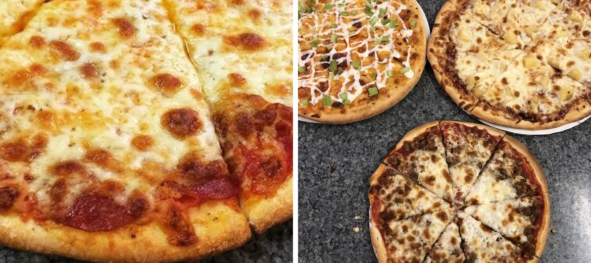 River Bend Pizza Menu