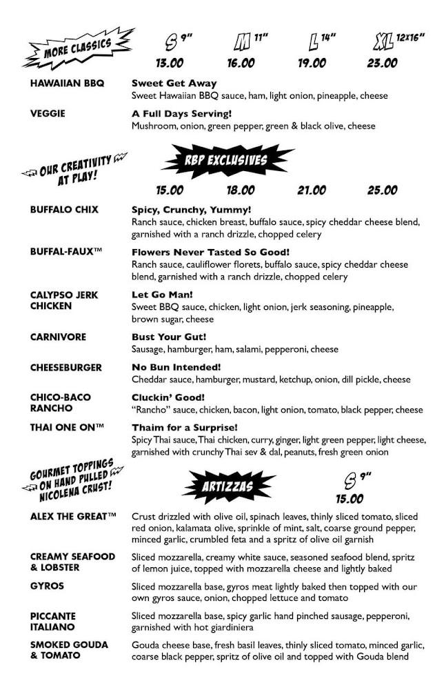 River Bend Pizza Menu image 3